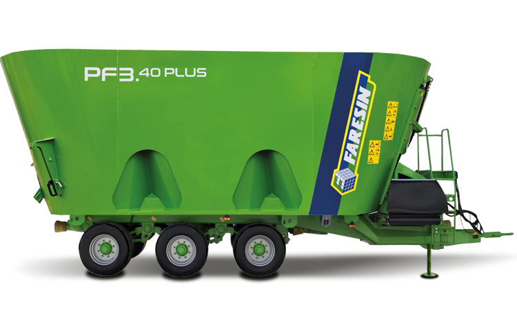 Фото-2020 Вертикальный прицепной кормораздатчик PF Faresin