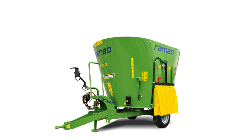 Фото-2026 Вертикальный прицепной кормораздатчик PF Faresin